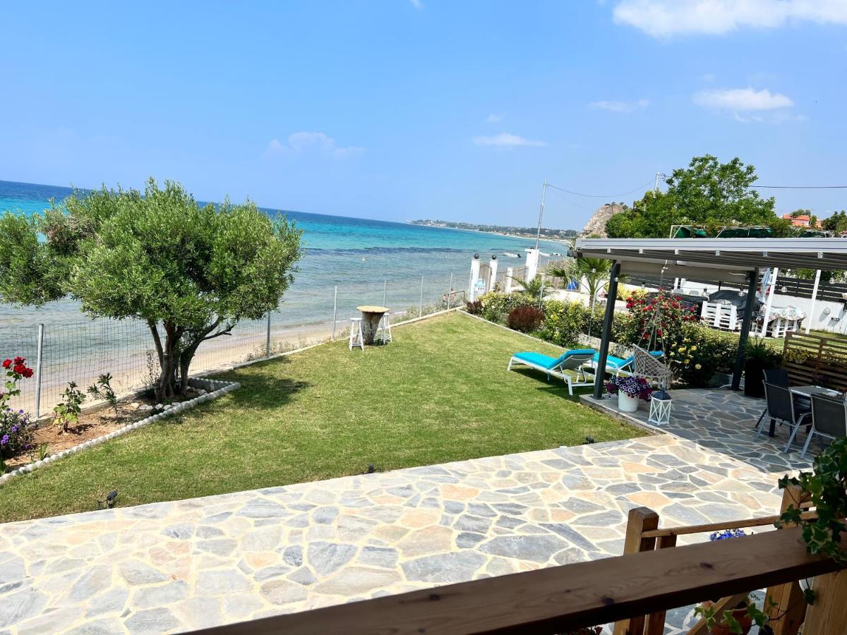 Beachfront Villa Athina Vergia Luaran gambar