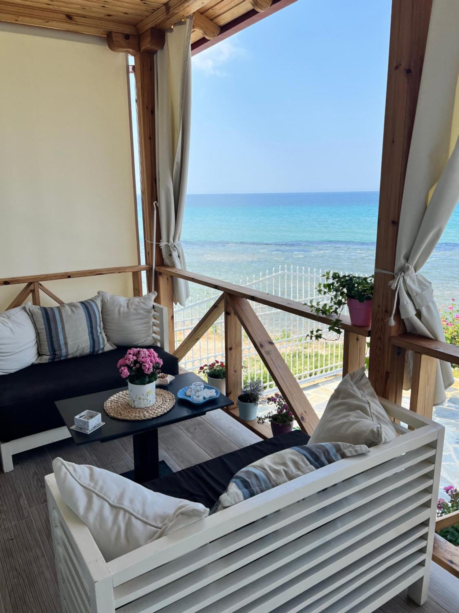 Beachfront Villa Athina Vergia Luaran gambar