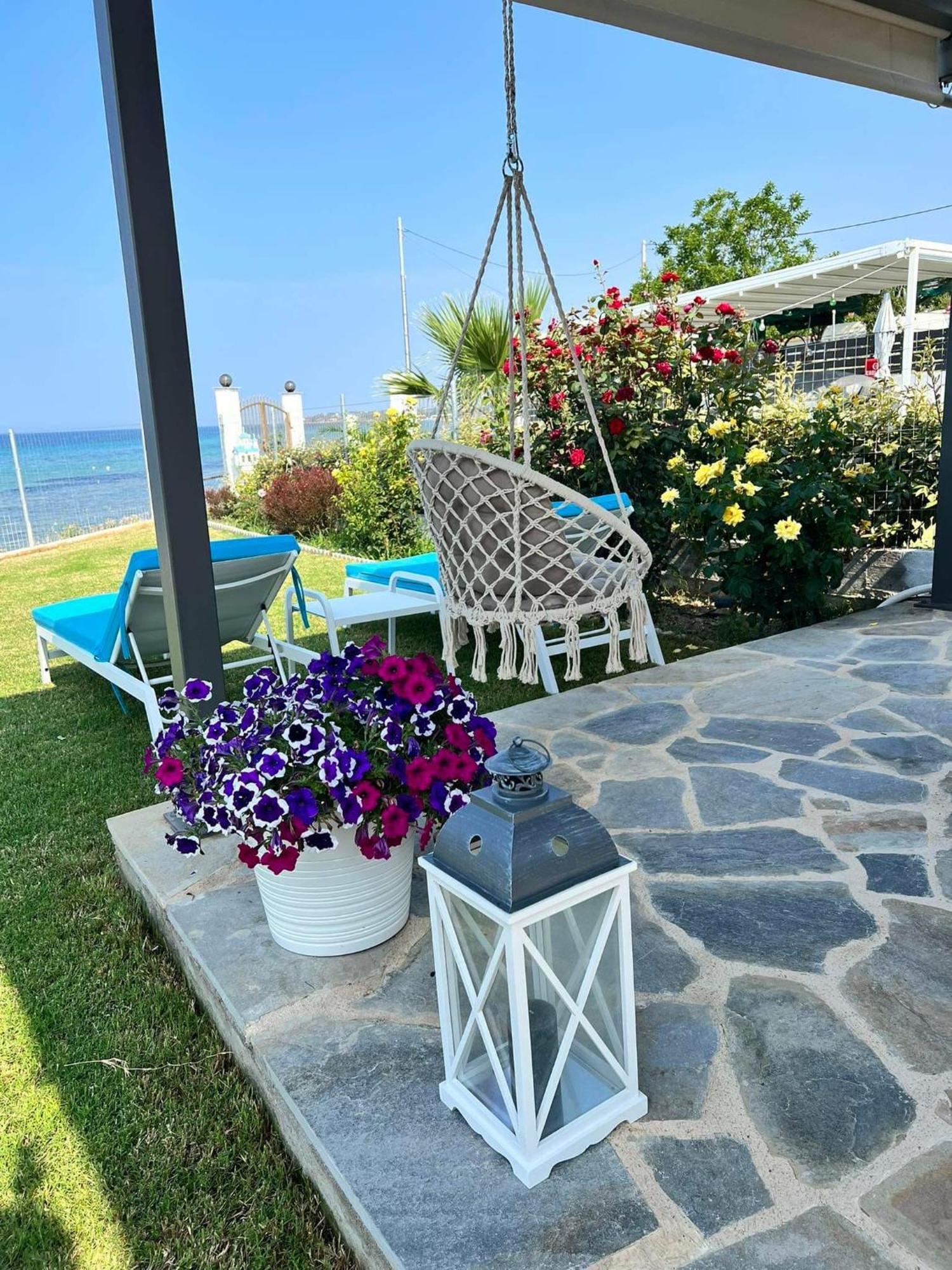 Beachfront Villa Athina Vergia Luaran gambar