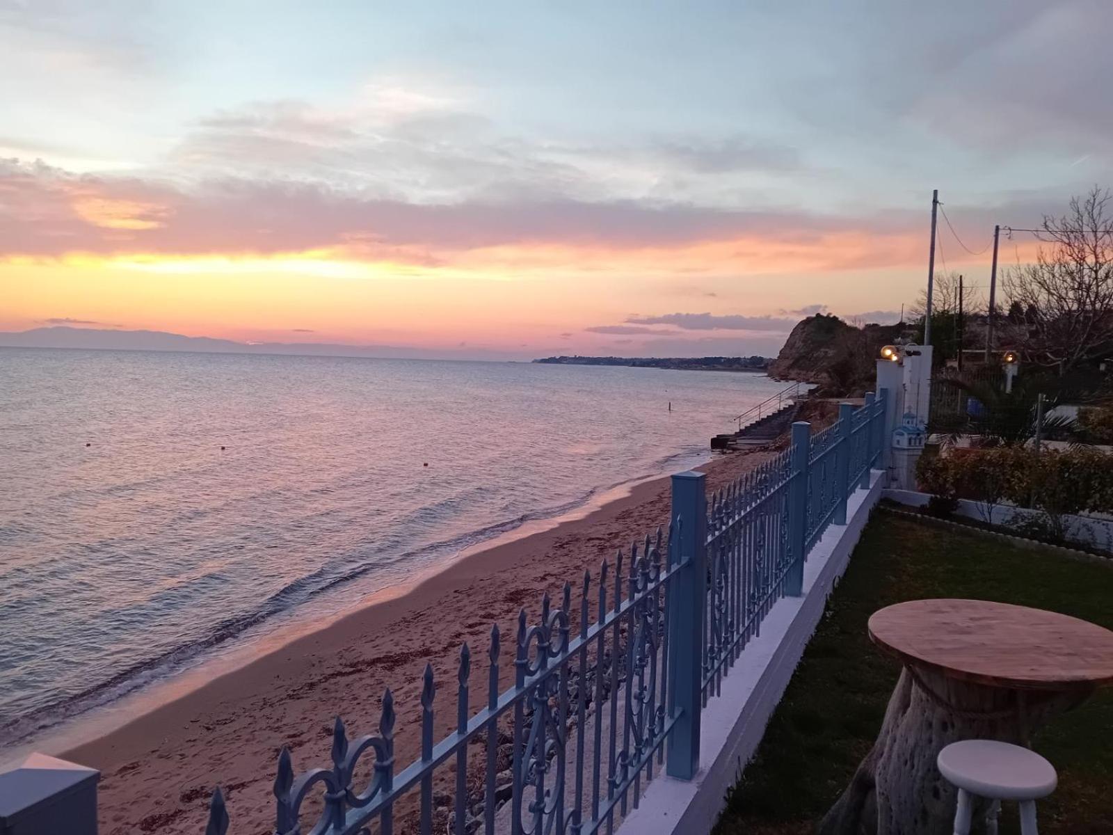 Beachfront Villa Athina Vergia Luaran gambar